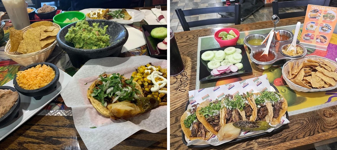 Tacos el Amish Menu