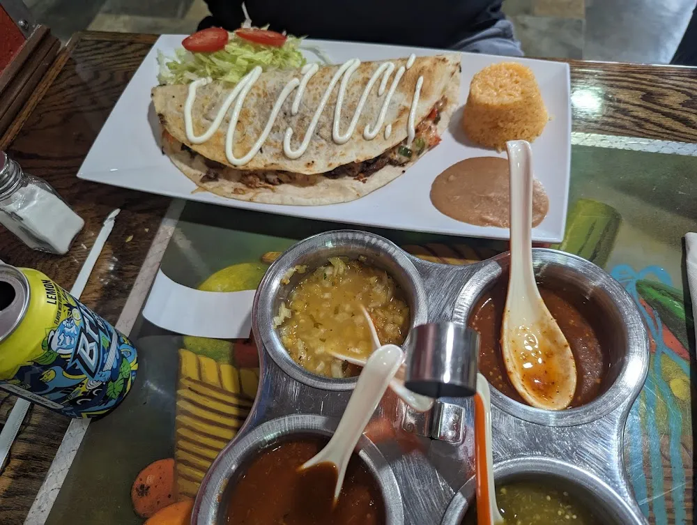 Steak Quesadilla with Mexican Sausage